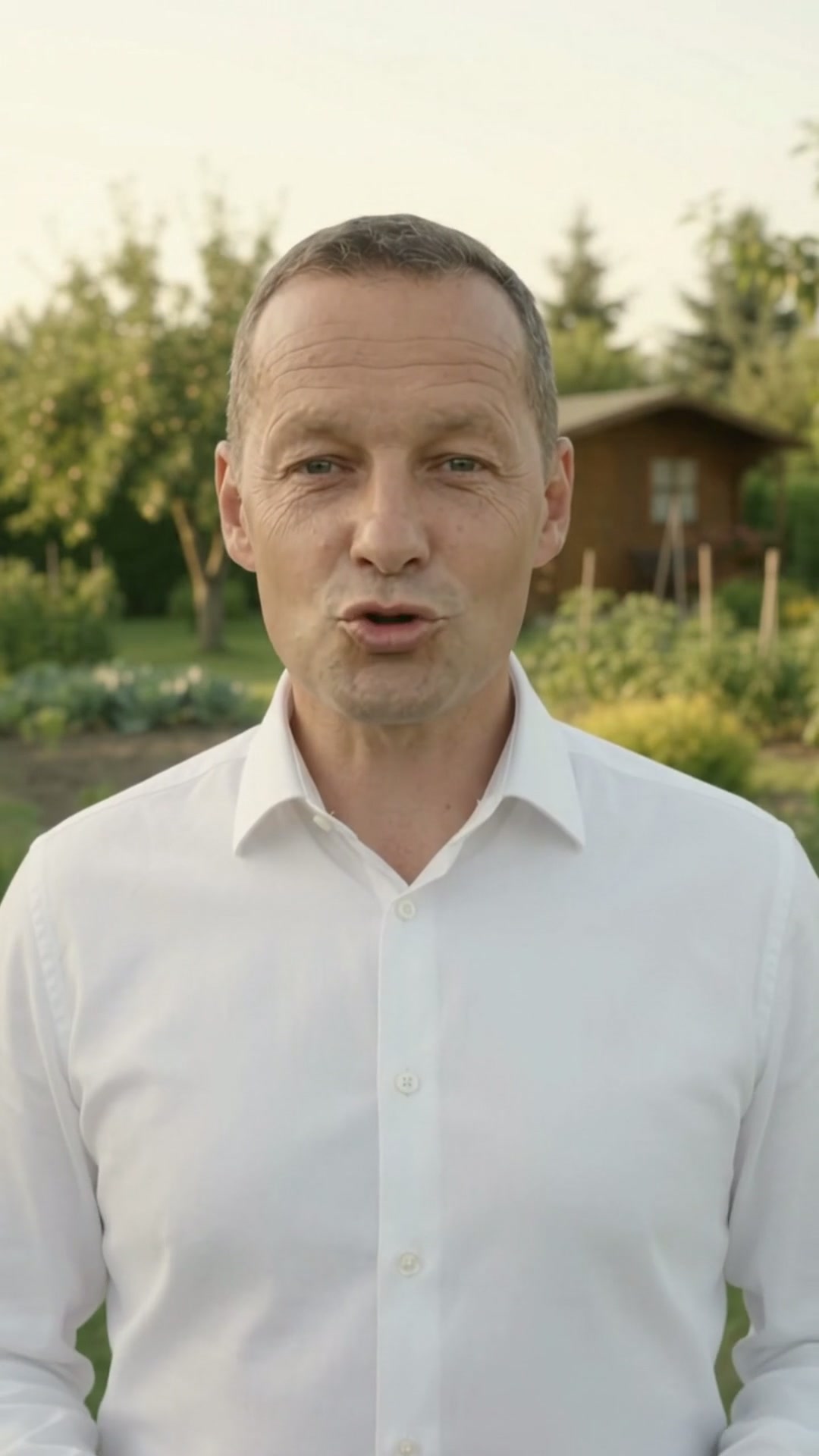 Kadr z filmu o prądzie w ROD Woźniki